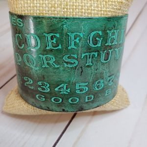 Ouija board cuff bracelet